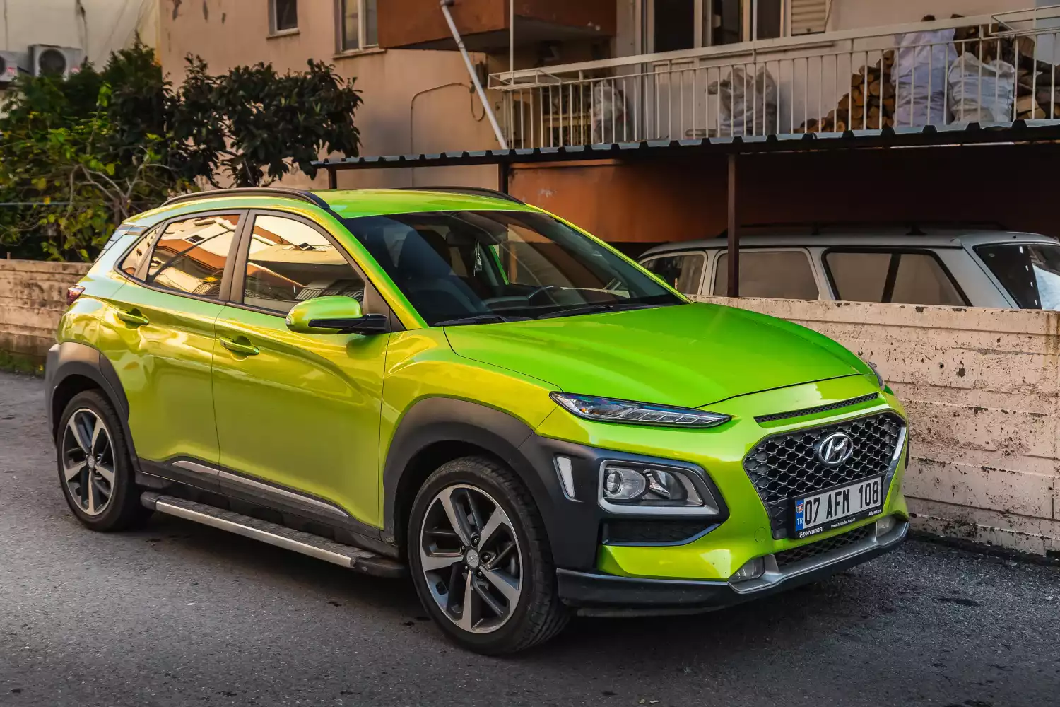 Hyundai Kona rear storage