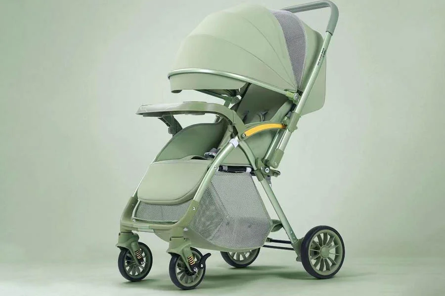 high landscape baby stroller