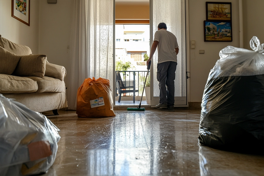 Lightweight Electric Mop with Spin Feature